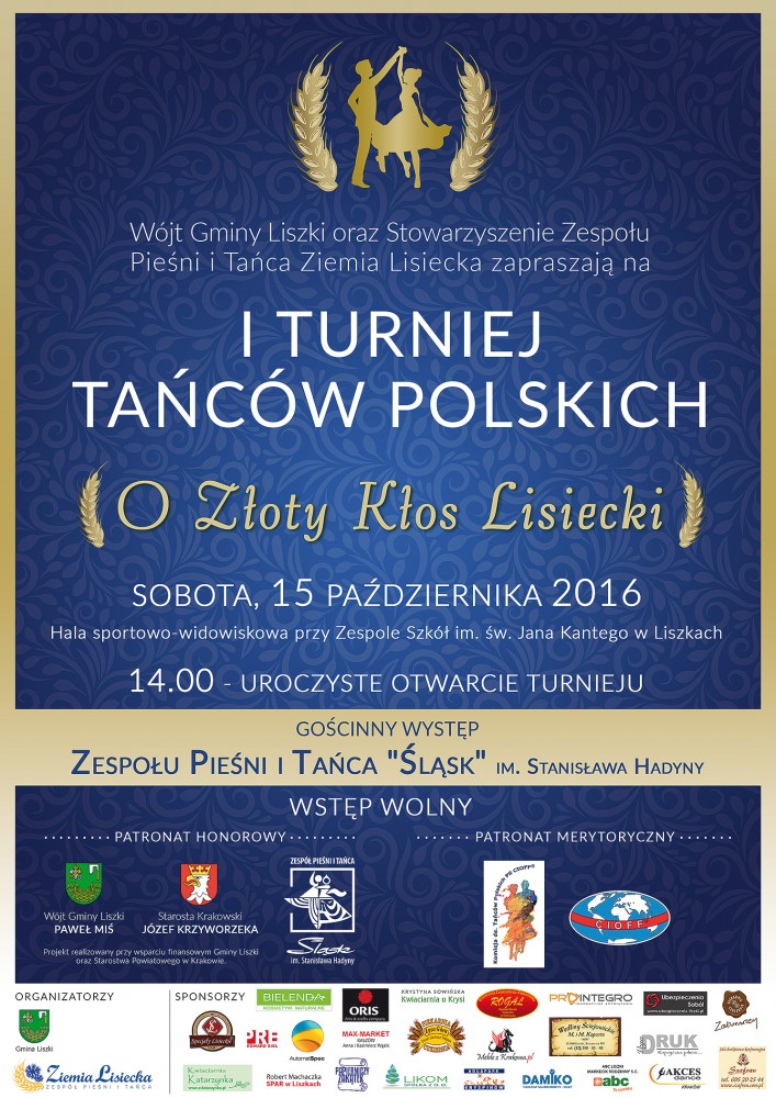 I Turniej Tańców Polskich `O Złoty Kłos Lisiecki`