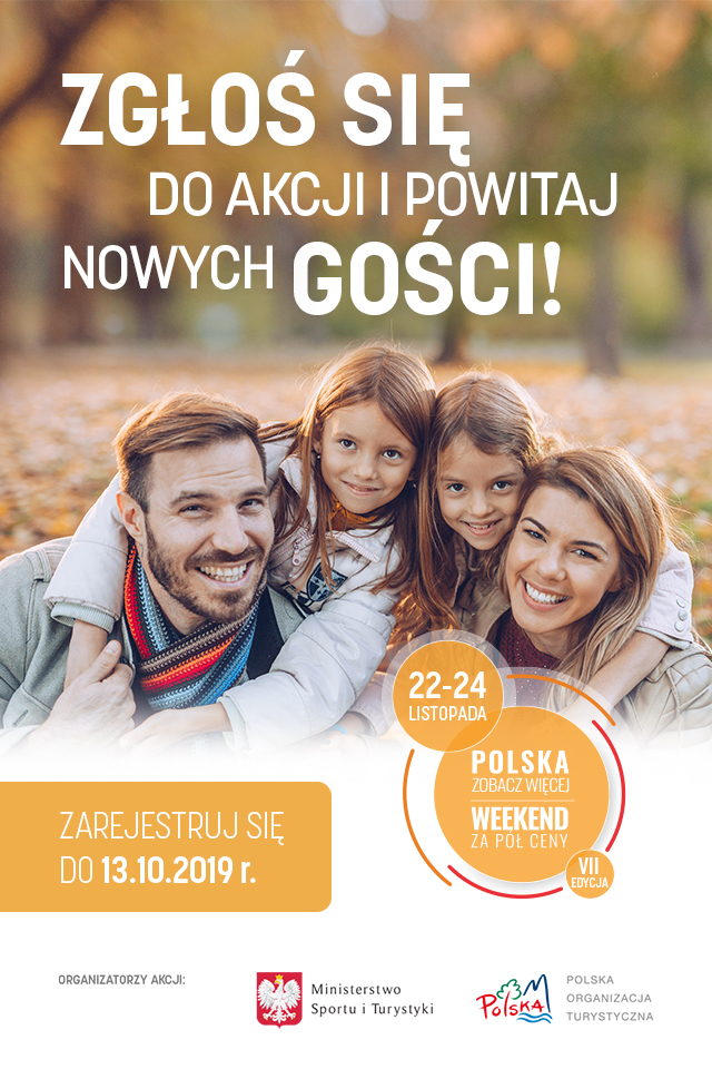 Polska Zobacz Więcej - weekend za pół ceny! - ogólnopolska akcja promocyjna