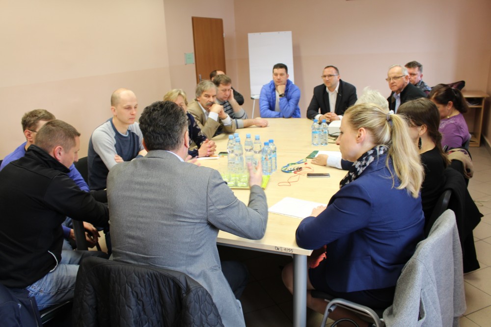 Spotkanie roboczo-informacyjne z wicestarostą krakowskim (29.03)