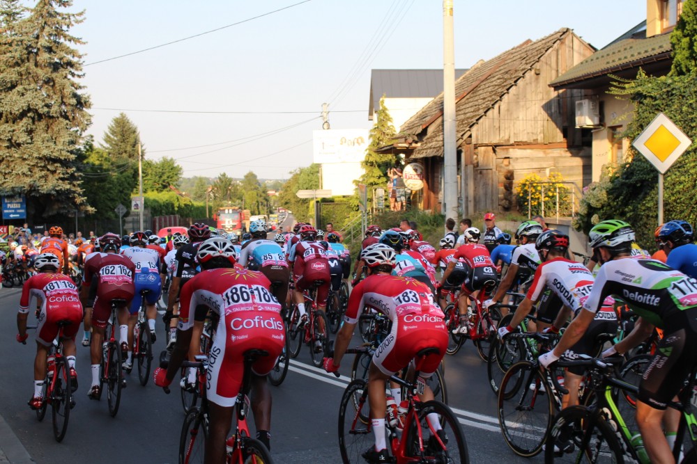 Wyścig kolarski Tour de Pologne w Gminie Liszki